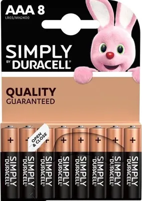 Produktbild von Duracell AAA Batterijen - 8 Stuks