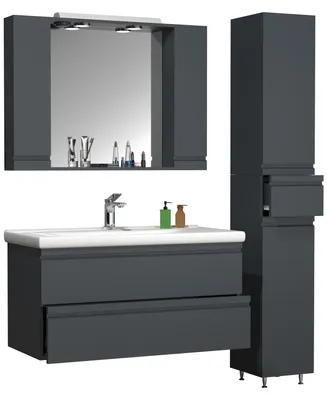 Produktbild von 4-tlg. Waschplatz Waschtisch Silora XL