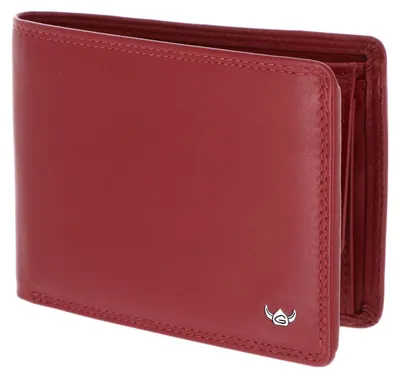 Productafbeelding van Golden Head Leer portemonnee Polo RFID Protect Scheintasche 1453 Rot donkerrood