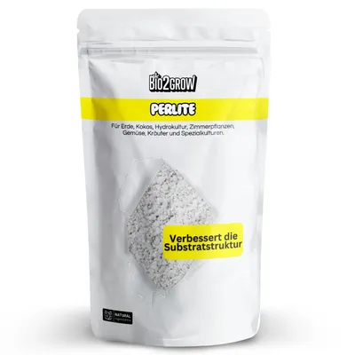 Produktbild von Bio2grow Perlite 3L - Perlite für Pflanzen Drainage Vulkangestein Anbau Blumenerde Erde Substrat