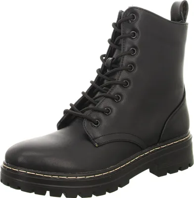 Produktbild von living UPDATED Damen-Schnürstiefelette leicht gefüttert Schwarz , Farbe:schwarz, EU Größe:39