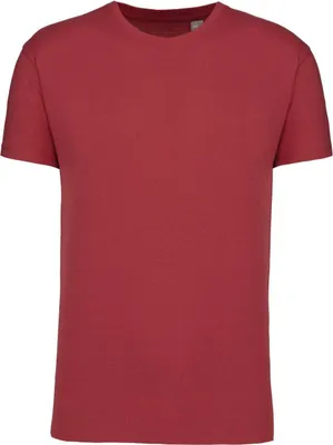 Produktbild von Kariban Herren T-Shirt Round Neck Oberteil Shirt Basic Rundhals, Größe:4XL, Farbe:Terracotta Red
