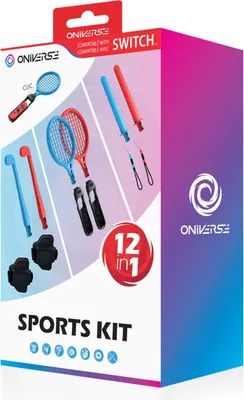 Zdjęcie produktu dla Oniverse ONIB-NSS121, Nintendo Switch, Uchwyt akcji, Czarny, Niebieski, Czerwony, Nintendo, Chiny, 12 szt.