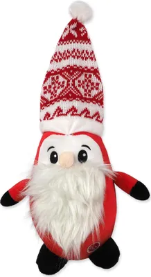 Image de Dog Fantasy conte d'hiver Père Noël avec bonnet, couineur 40 cm