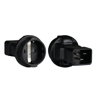 Produktbild von EFB Netzadapter IEC C20 auf CEE7/3 Kalgerätestecker