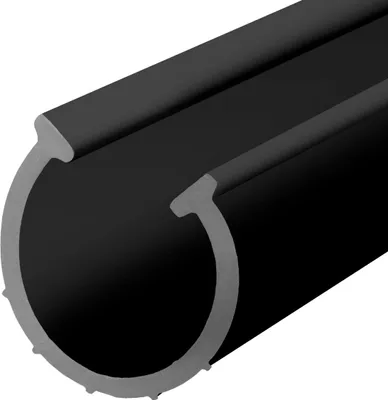 Produktbild von STEIGNER Garagentor Dichtung  Bodenabdichtung aus PVC, 2,5 m, 70 mm x 6 mm, SBD02
