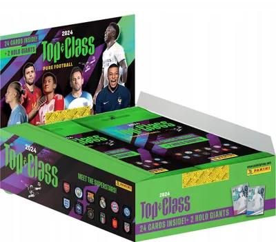 Zdjęcie produktu dla FIFA Top Class 2024 - Karty kolekcjonerskie - 1 Fat Pack Display (10 opakowań)