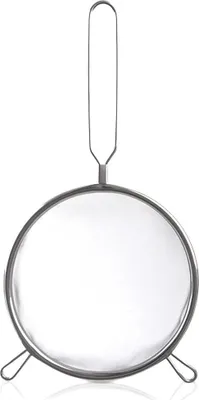 Produktbild von Küchensieb aus Stahl mit Griff, 16 cm Durchmesser