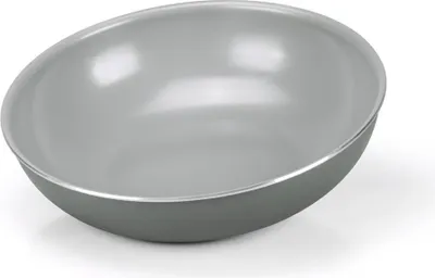 Produktbild von Moneta 0110994328, Rund, Wok-/Bratpfanne, Grau, Finegres, Aluminium, Keramik, Gas, Halogen, Induktion