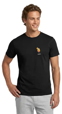Produktbild von Spreadshirt Sommerlicher Aperol Cocktail Männer T-Shirt, S, Schwarz