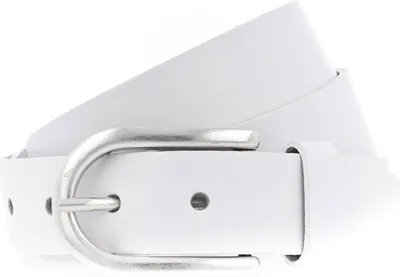 Immagine prodotto di Vanzetti Pelle cintura Classics 30mm Leather Belt W80 White bianco