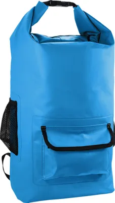 Produktbild von Wasserdichter Rucksack 22 L blau - Rolltop, robust, Outdoor, Drybag, Gearbag 22