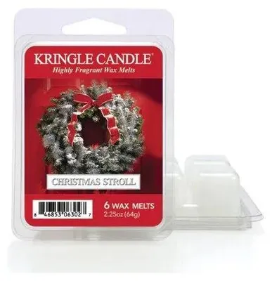 Productafbeelding van Kringle Candle Kerstwandeling, geurkaars (64g)