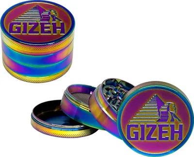 Zdjęcie produktu dla Młynek do ziół Gizeh - Icy Grinder, metalowy, 60 mm, 4 części