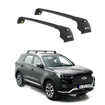 Obrázek produktu pro TURTLE STŘEŠNÍ NOSIČ AIR-2 , Černá CHERY TIGGO 7 PRO 2020 - 2024 (SUV)