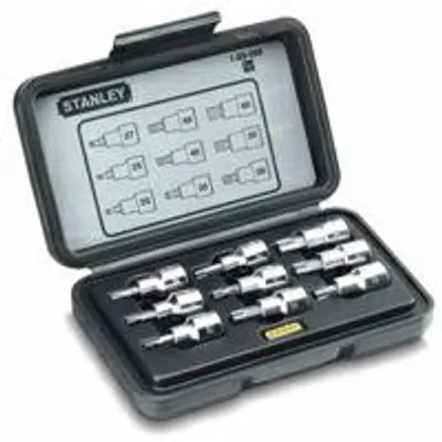 Productafbeelding van Stanley schroefbitsset 1/2", Torx, 9-delig. Artikelnummer: 1-89-098