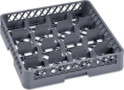 Produktbild von Tassenkorb Spülmaschinenkorb 16 Einteilungen Gastro, 50 x 50 x 10 cm, Dish Rack 98