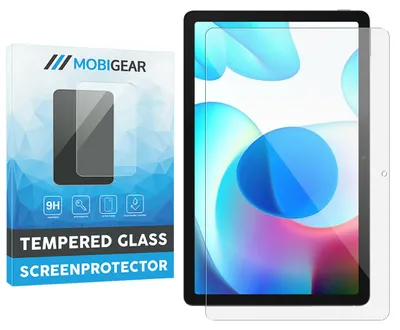 Produktbild von Mobigear Displayschutzfolie für Realme Pad 10.4 (2021) – Panzerglas, kompatibel mit Hüllen