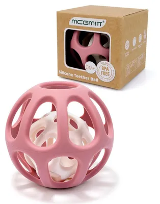 Produktbild von Babyspielzeug Set Rassel Beißring Greifling Handgelenkrassel Rasselsocken Rosa