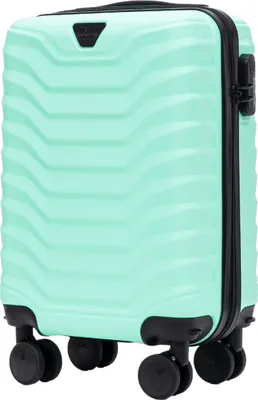Obrázok produktu pre Wings PEAFOWL 18" ľahký kabínový kufor Green ABS+| Ľahký a robustný