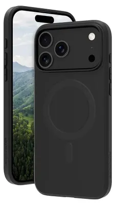 Productafbeelding van dbramante1928 Greenland Pro - Achterkantbescherming voor mobiele telefoon - compatibel met MagSafe - kunststof - nachtzwart - voor Apple iPhone 17 Pro Max