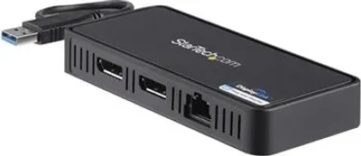 Immagine prodotto di Dockstation Startech USBA2DPGB Nero