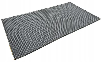 Produktbild von ABM Akustikschaum Schaumstoff Wellenprofil Klebend 20mm 100x200cm