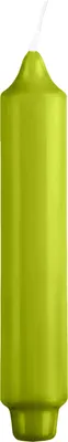 Produktbild von Stabkerzen mit Zapfenfuß Lime, 170 x Ø 30 mm, 12 Stück