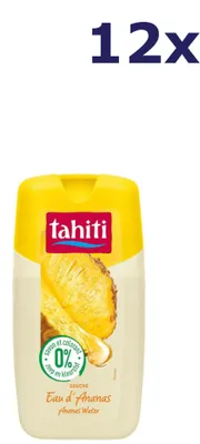 Produktbild von 12x Tahiti Douchegel - 250ml - ananas water