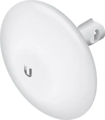Produktbild von Ubiquiti NanoBeam M5, 16 dBi, 5 GHz, Duale Polarisation, Weiß, Wand, 24V