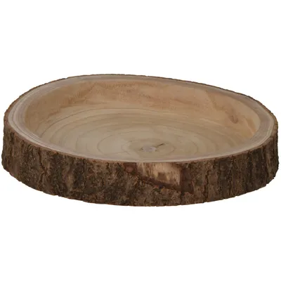 Image de Bol en bois de paulownia, 30 cm