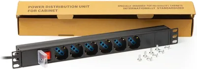 Imagen del producto de Enchufe múltiple Link lk10060, 19 salidas, universal - Enchufes con interruptor y clavija italiana, 16A