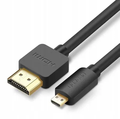 Produktbild von Ugreen Micro HDMI auf HDMI Kabel 3m 4K HD 3D