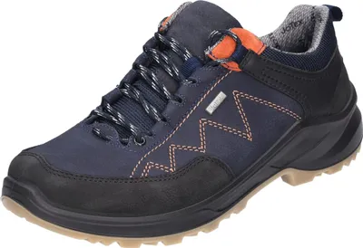 Produktbild von Herren Schnürschuh schwarz/blau von JOMOS aus Leder von Größe 41 bis 47