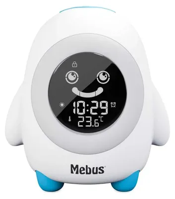 Obrázok produktu pre Mebus 27340 Detský budík + tréner spánku
