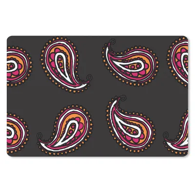 Produktbild von MuchoWow® Mauspad Mousepad Retro - Kopftuch - Muster 27x18 cm - Mousepads - Maus Mat - Pad - Mausunterlage - Büroartikel - Desk Matten
