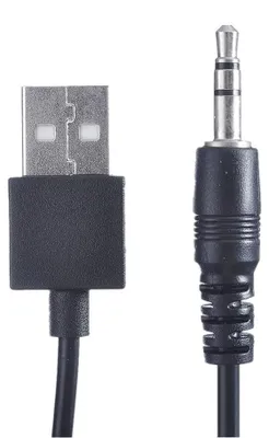 Productafbeelding van 3,5 mm Jack AUX Audio Kabel met USB Oplaadkabel voor MP3 Speler, Auto & Draagbare Luidspreker