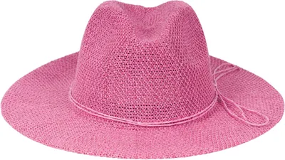 Produktbild von styleBREAKER Damen Panama Sonnenhut mit dünnem Hutband, Strohhut, Schlapphut, Sommerhut, Fedora Hut 04025040