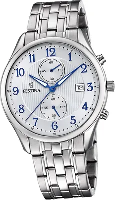 Produktbild von Festina Herren Uhr Edelstahlarmband silber D2UF6854/A