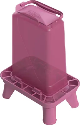 Zdjęcie produktu dla Karmnik KERBL 5,5L prostokątny, dla drobiu, 19,5 x 28,5 x 39,5 cm