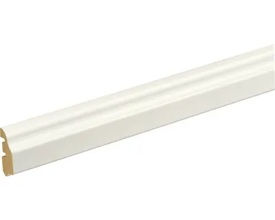 Produktbild von Wandleiste weiß 2400 x 36 x 14 mm