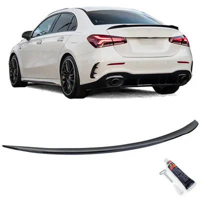 Produktbild von Heckspoiler Spoilerlippe schwarz glänzend für Mercedes V177 Limousine ab 2018