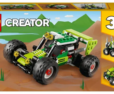 Zdjęcie produktu dla LEGO Creator Łazik terenowy, Zestaw do budowania, 7 lat(a), Plastik, 0 szt., 285 g