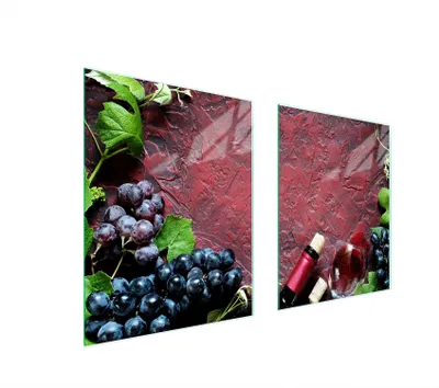 Obrázok produktu pre Sklenený Ochranný Tábor Na Srdce 85X52 Víno