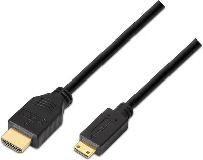 Image de Aisens - câble hdmi vers mini hdmi haute vitesse / hec, a/m-c/m, noir, 1.8m
