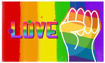 Immagine prodotto di Bandiera Arcobaleno dell'Amore 90 x 150 cm