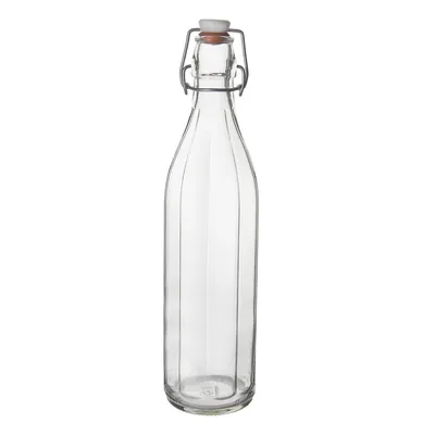 Produktbild von Retro Glasflasche mit Bügelverschluss 1L – Orion