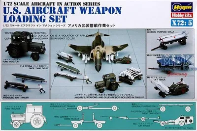 Image de HASEGAWA HAS35005 Kit d'armement pour avions américains (X72-5)