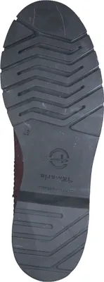 Produktbild von Tamaris Damen Chelsea Boot Leder Stiefelette lose Einlage Stretcheinsätze 1-25829-43, Größe:40 EU, Farbe:Rot