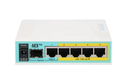 Obrázek produktu pro Mikrotik hEX PoE, Bílá